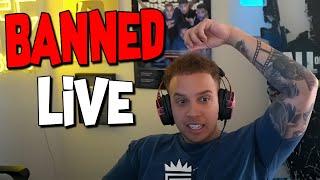 FaZe Swagg BANNED LIVE for cheating in Warzone