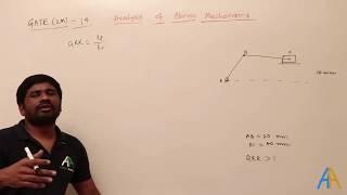 Quick Return Ratio of off-set slider crank mechanism || Theory of Mechanism