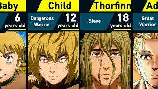 Evolution of Thorfinn Karlsefni in Vinland Saga