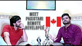 Pakistani Software Engineer working remotely for Canadian Startup