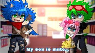 //My son is mute…// meme (Future Sonic AU) *read desc*