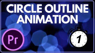 Circle Outline Animation Tutorial for Premiere Pro | Premiere Pro Tutorials