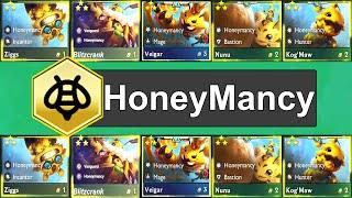 ALL "Bee Friend" ⭐⭐⭐. Honeymancy Reroll teamcomp TFT set 12