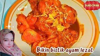 MENU MASAKAN HARIAN - bikin bistik ayam ala mama shandu