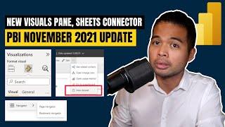 New Format Pane, Navigator, Goals on Power Automate AND MORE - Power BI November 2021 Feature Update