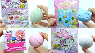 Sanrio Bath Ball Surprises Compilation | ASMR Bath Bomb Toys for Kids