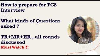 How to prepare for TCS Interview || What kinds of questions asked ?