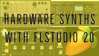 [TUTORIAL] HOW TO USE HARDWARE SYNTHS WITH FL STUDIO 20 | ANALOG MIDI FROM FL STUDIO TO SYNTHS