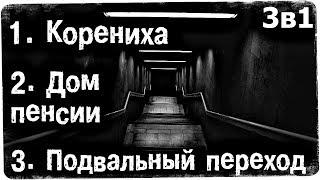 Истории на ночь (3в1): 1.Корениха, 2.Дом пенсии, 3.Подвальный переход