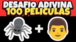 DESAFIO ADIVINA 100 PELÍCULAS CON EMOJIS ️ | SOLO EL 1% ACIERTA 