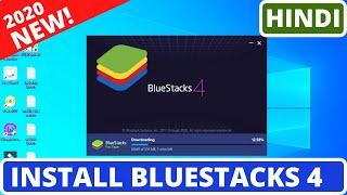 How To Download/Install BLUESTACKS 4 In PC/LAPTOP ( Windows 10,7,8 ) In HINDI 2021