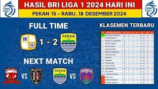 Hasil Liga 1 2024 Hari Ini - PS Barito vs Persib - Klasemen Liga 1 2024 Terbaru - Liga 1 Pekan 15