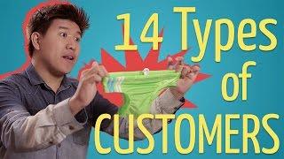 14 Types of Customers (Ft. Rachel Wong & Darryl Yong)