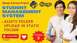 Assets Folder Upload in Static Folder |  | Python Tutorial | Python Django | Python Django Project