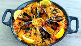 Sea Food Paella  | Authentic Spanish Sea Food Paella | EASY PAELLA Recipe | Chef's Special Recipe
