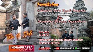 Live  PERNIKAHAN  TATA & DEDE  BP. P SARNO - GAMBIRANOM BATURETNO 04/01/2025 Gereja St. Yusup