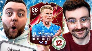 FC25 Squad Builder Showdown Advent Calendar! WINTER CHAMPIONS MCTOMINAY! Day 12 vs AJ3