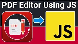 Build a PDF.js Editor to Edit & Add Forms in PDF Using jsPDF & HTML2PDF.js in Browser in Javascript