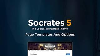 Socrates -  Page Templates & Options