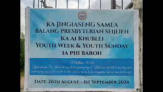 REV.H.K.NONGBSAP | sermon || YOUTH SUNDAY 2024 || KI SYNRAN JONGNO PHI LONG HABA KUM KINE KI SNGI ||