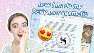 How to make your Scrivener AESTHETIC  light academia transformation