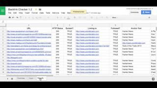 Free Backlink Checker 1.2 Demo