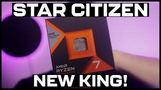 Star Citizen's Best CPU! 7800X3D Review