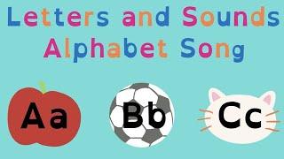 ALPHABET SONG WITH PHONICS SOUNDS | ABC Letters and Sounds UK song | ABCD British English