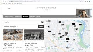 New IDX Broker Austin Premium Map Search template - Previewed on Bright MLS Site