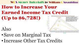 How to Increase Your Earned Income Tax Credit