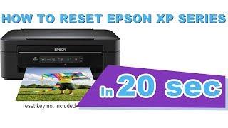 Reset  EPSON  Xp 225 in short time