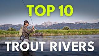 The 10 BEST Trout Rivers for Fly Fishing in America | Ep. 83