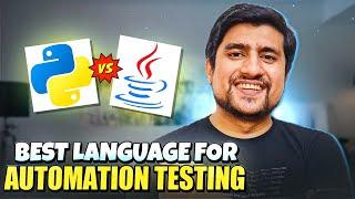 Python Vs Java For Automation Testing | Coding Language For Automation Testing
