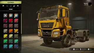 SnowRunner: MAN TGS 480 6X6(mod)