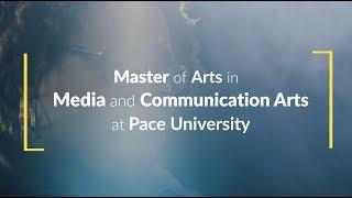 MA in Media and Communication Arts at Pace University