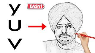 YUV turns into Sidhu Moose Wala drawing