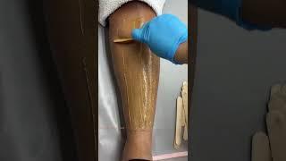 Leg Wax |#shorts #waxing