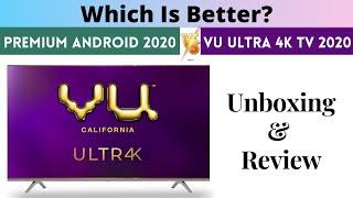 Vu Ultra 4K Smart Android TV Unboxing & In-depth Review 2020