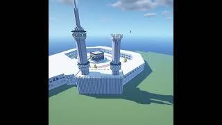 Building Makkah on Minecraft - Buat Mekkah Di Minecraft #minecraftshorts #minecraft #shorts