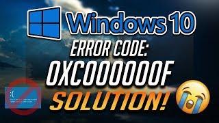 How to Fix Windows 10 Error Code 0xc000000f