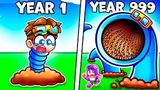 Surviving 99 Years as a WORM in Roblox!