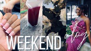 Weekend Vlog | Nail shop Chronicles, Prom Send Off, Wedding Guest