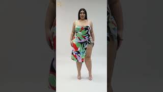 Latest Plus Size Fashion Dress for Curvy Women