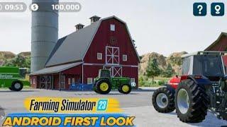 FARMING SIMULATOR 23 FIRST LOOK| On Android | #Fs23