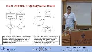 Poster - Relationship between the Berry phase and the angular momentum of an electron around...
