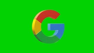 Google Logo 3D | Green Screen Video Effect