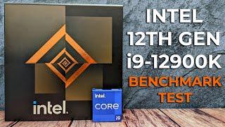 Intel 12th Gen i9-12900K Alder Lake Benchmark Test - Check Out The Tech