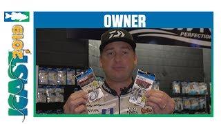 New Owner Weighted TwistLock & TwistLock Beast Hook Sizes with Cody Meyer | iCast 2019