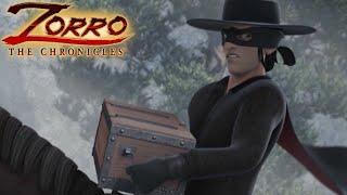 Zorro La Leggenda | LA MASCHERA DEL GUERRIERO | Episodio 13 | Cartoni di supereroi