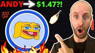 I Bought 7750 ANDY ON BASE ($ANDY) Crypto Coins at .01298?! Turn $100 into $10K?! (URGENT!!!)